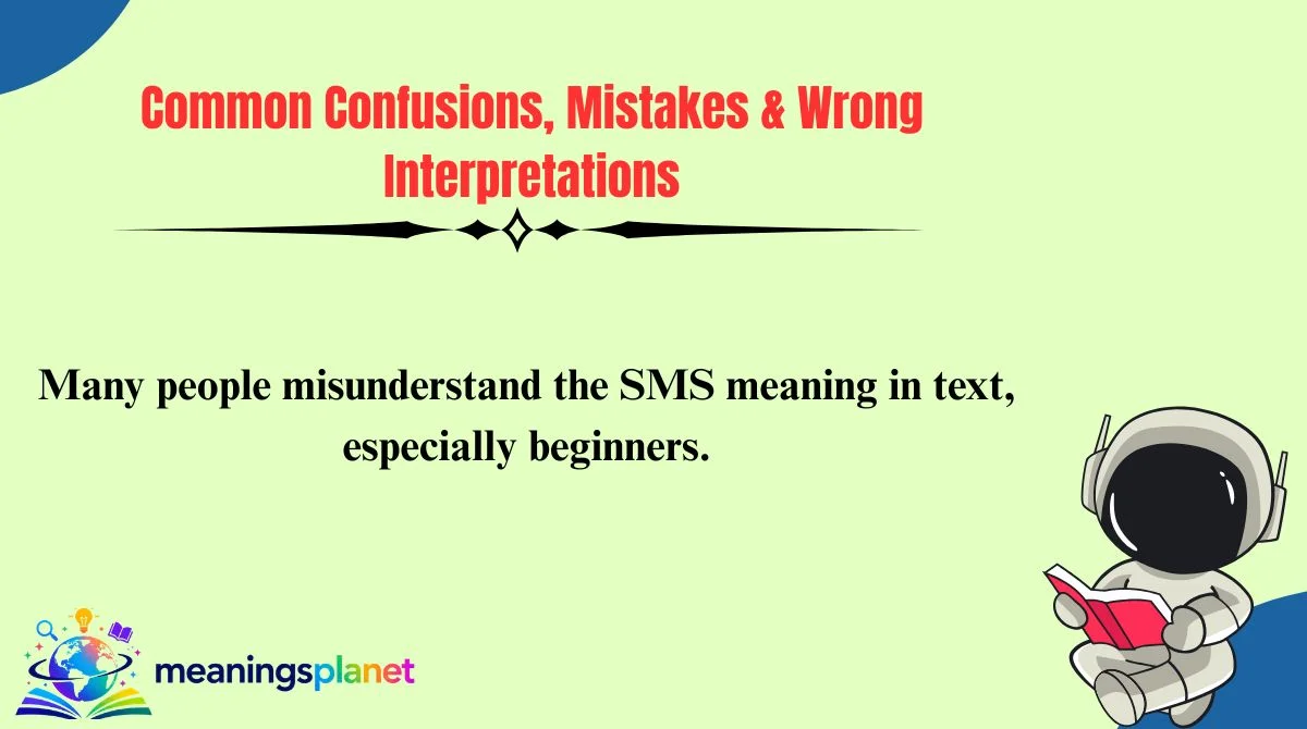 Common Confusions, Mistakes & Wrong Interpretations