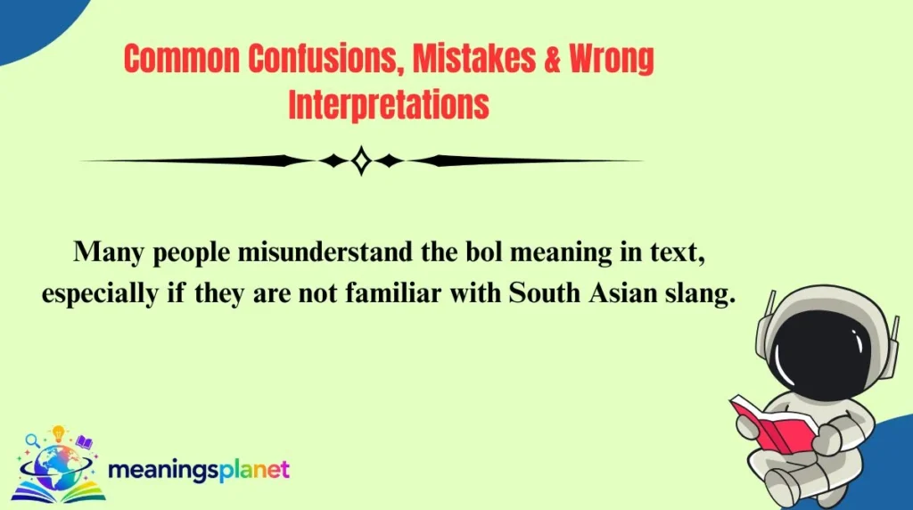 Common Confusions, Mistakes & Wrong Interpretations