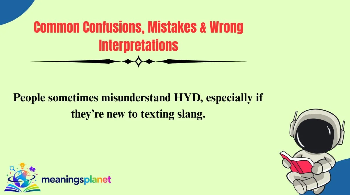 Common Confusions, Mistakes & Wrong Interpretations