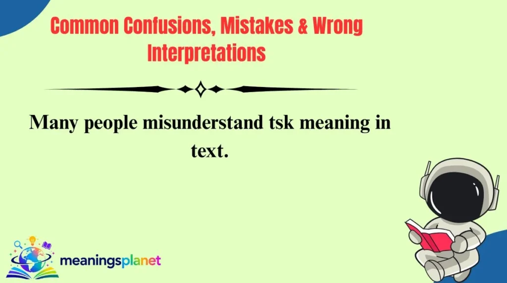 Common Confusions, Mistakes & Wrong Interpretations
