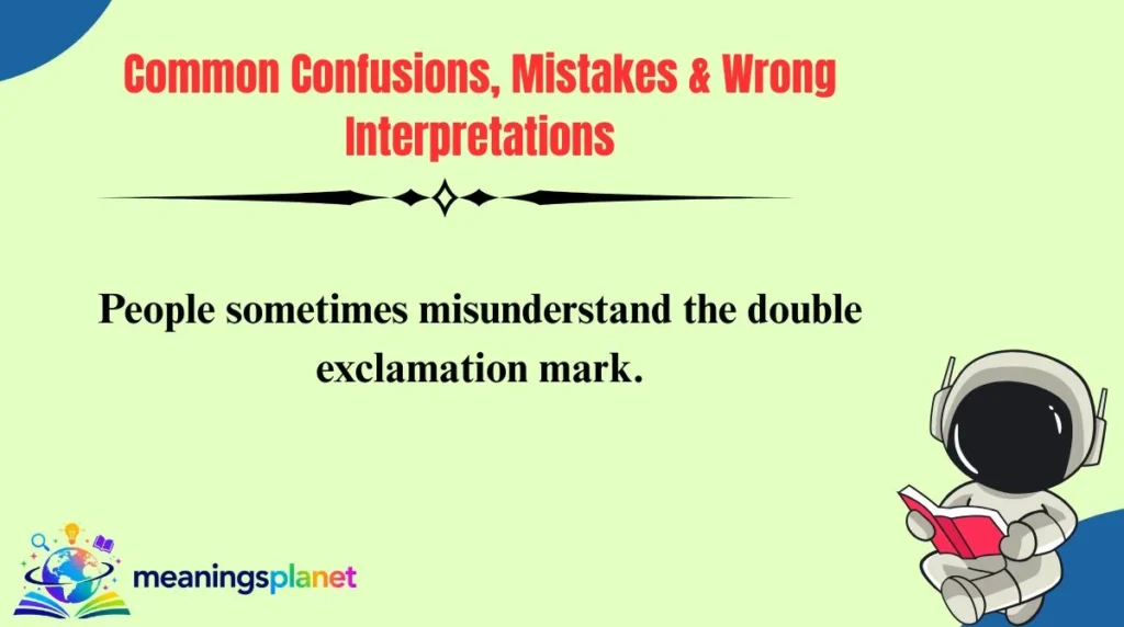 Common Confusions, Mistakes & Wrong Interpretations