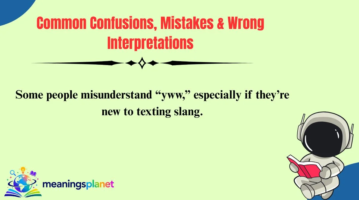 Common Confusions, Mistakes & Wrong Interpretations