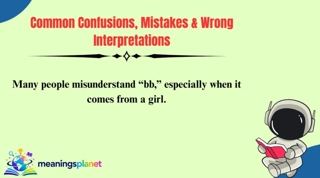 Common Confusions, Mistakes & Wrong Interpretations