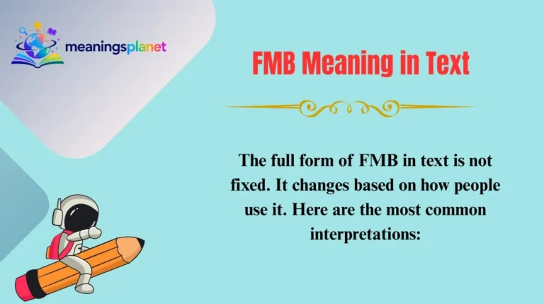 FMB Meaning in Text