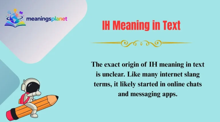 IH Meaning in Text