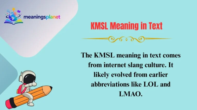 KMSL Meaning in Text