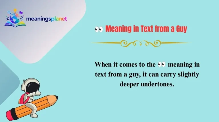 👀 Meaning in Text from a Guy