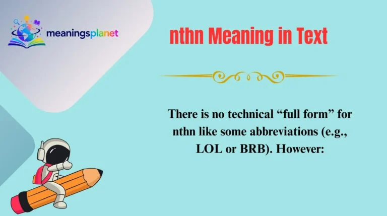 nthn Meaning in Text