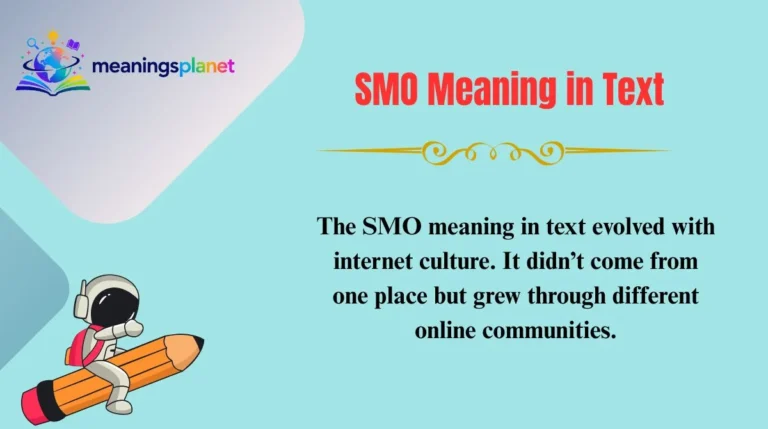 SMO Meaning in Text