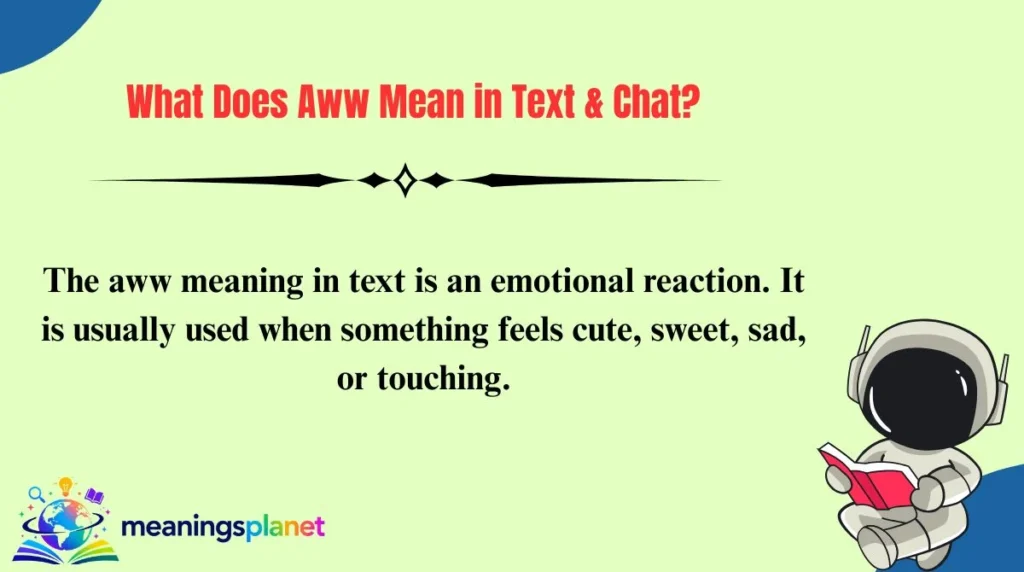 What Does Aww Mean in Text & Chat?