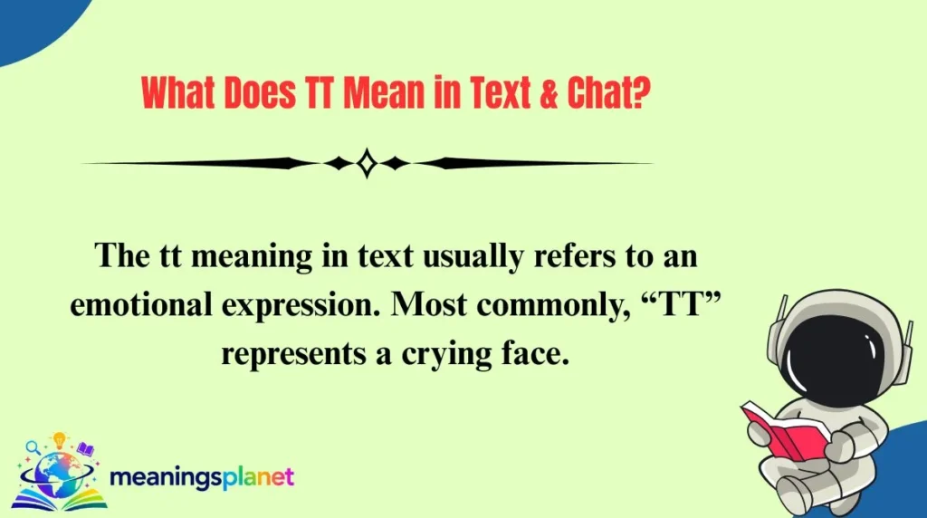 What Does TT Mean in Text & Chat?
