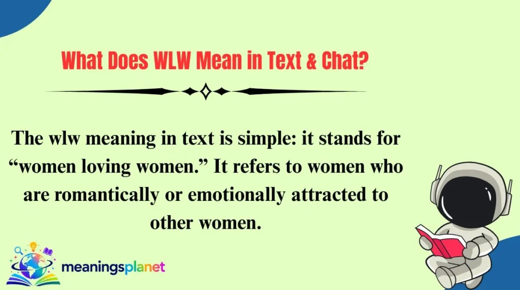 What Does WLW Mean in Text & Chat?
