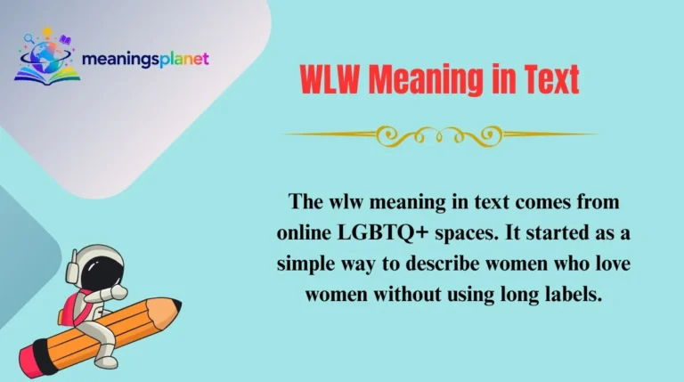 WLW Meaning in Text