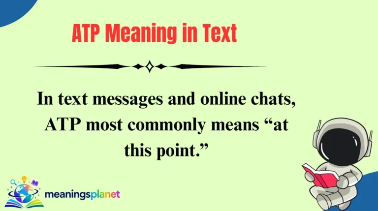 ATP Meaning in Text