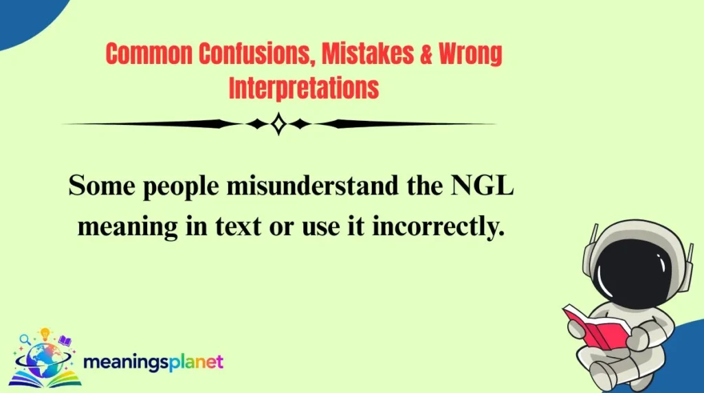 Common Confusions, Mistakes & Wrong Interpretations