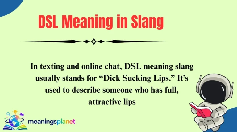 DSL Meaning in Slang