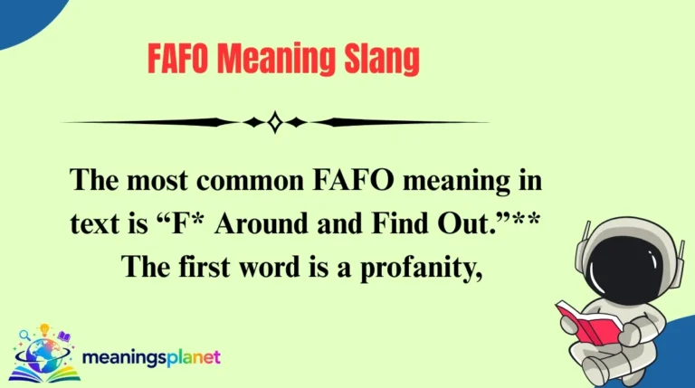 FAFO Meaning Slang