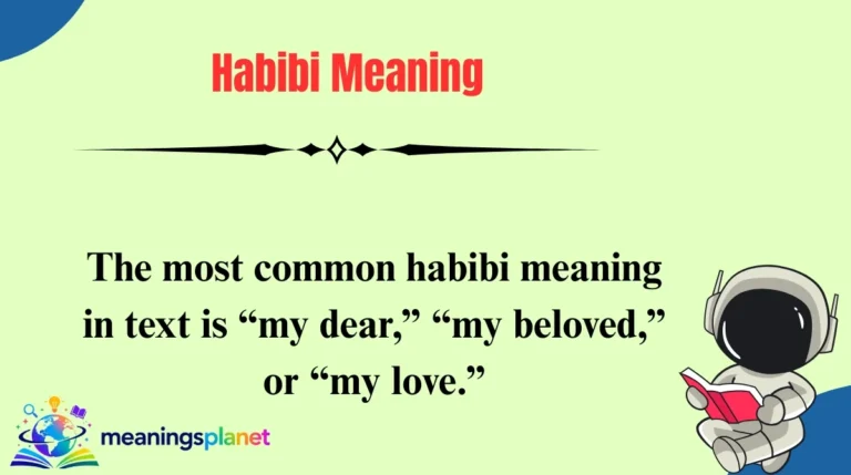Habibi Meaning
