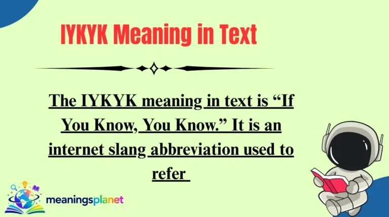 IYKYK Meaning in Text