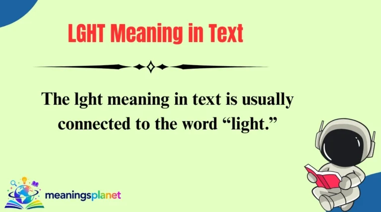 LGHT Meaning in Text