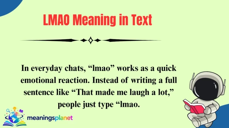 LMAO Meaning in Text