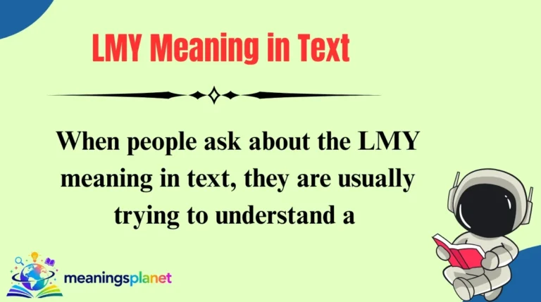 LMY Meaning in Text