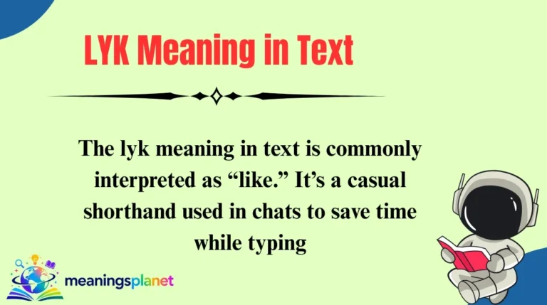 LYK Meaning in Text