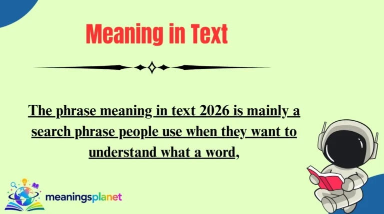 Meaning in Text