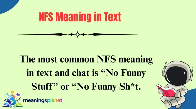 NFS Meaning in Text
