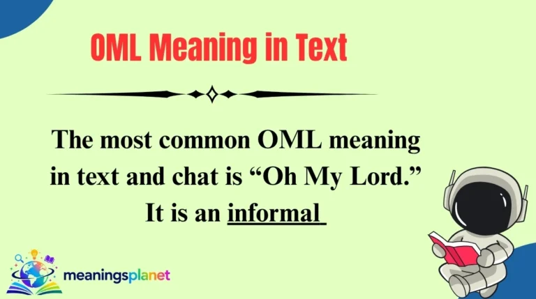 OML Meaning in Text