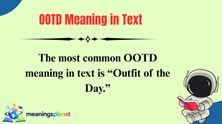 OOTD Meaning in Text
