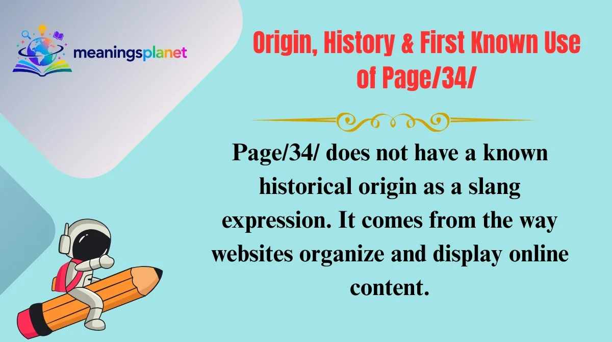 Origin, History & First Known Use of Page/34/