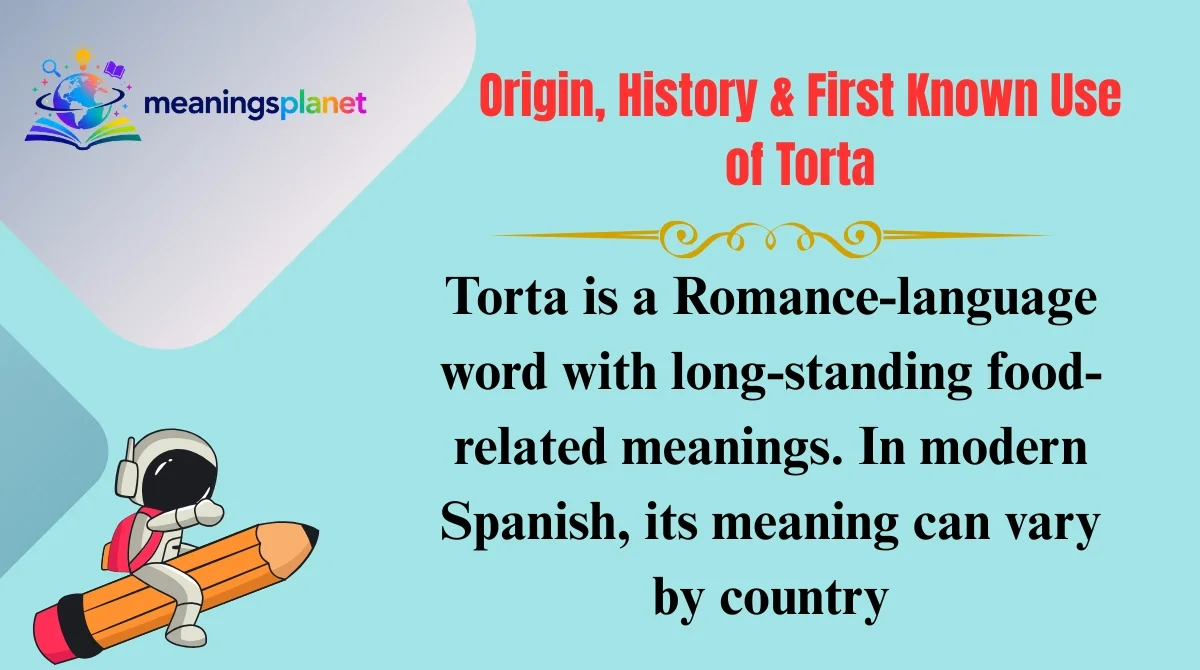 Origin, History & First Known Use of Torta