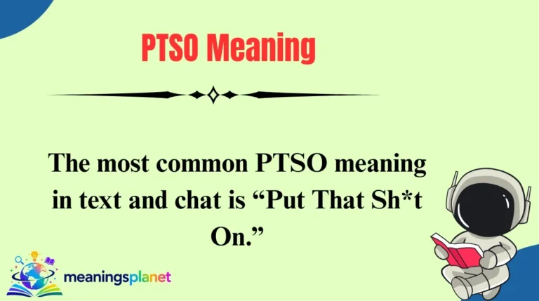 PTSO Meaning