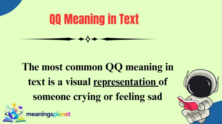QQ Meaning in Text