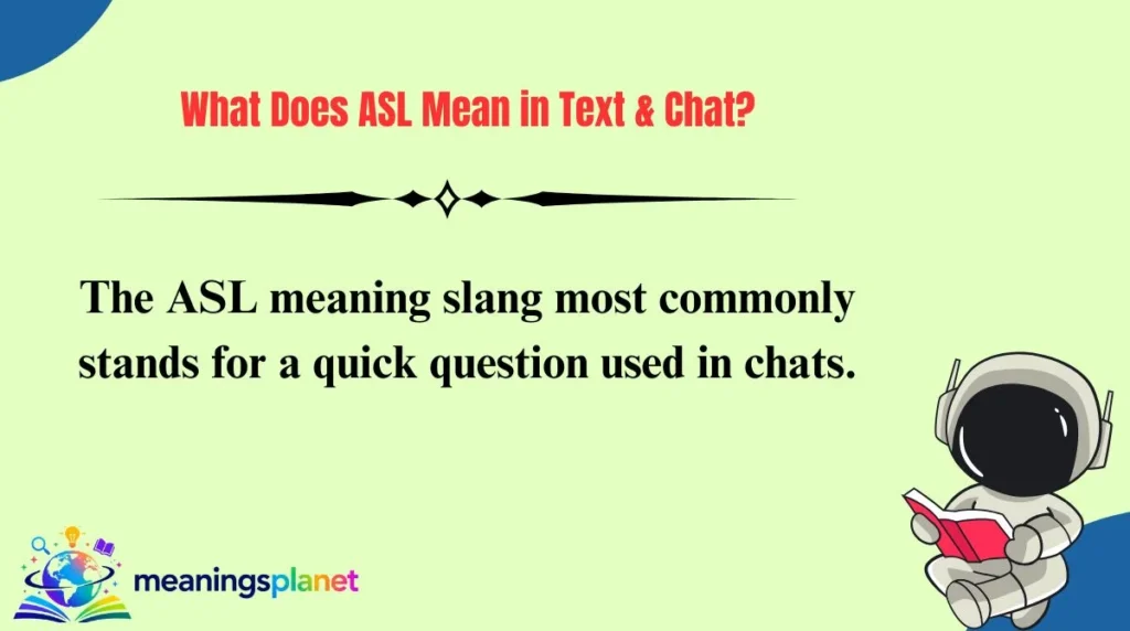 What Does ASL Mean in Text & Chat?