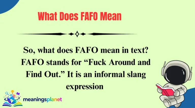 What Does FAFO Mean