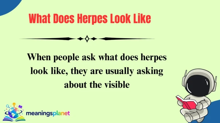 What Does Herpes Look Like