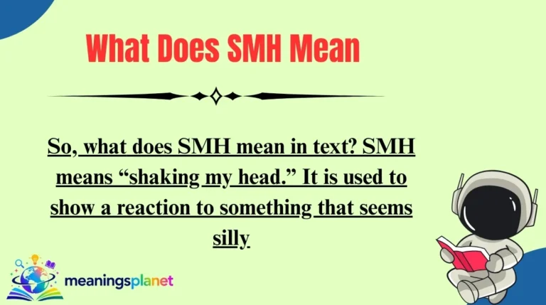What Does SMH Mean