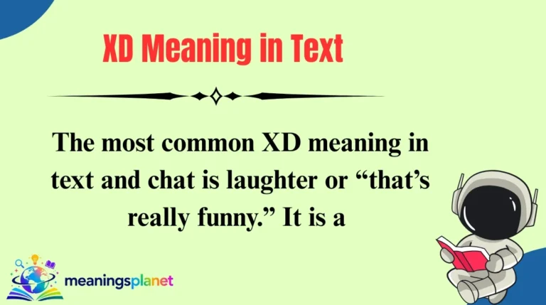 XD Meaning in Text